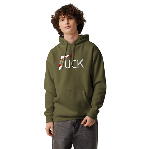 Original UCK Camo Hoodie - White Font