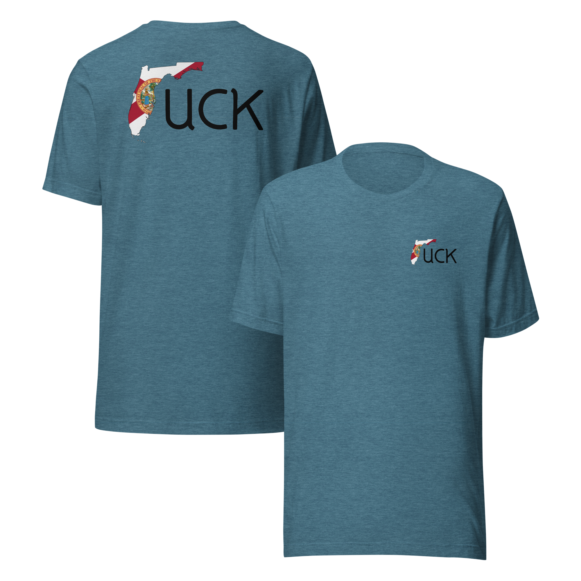Original UCK t-shirt - Front and Back - Black Font