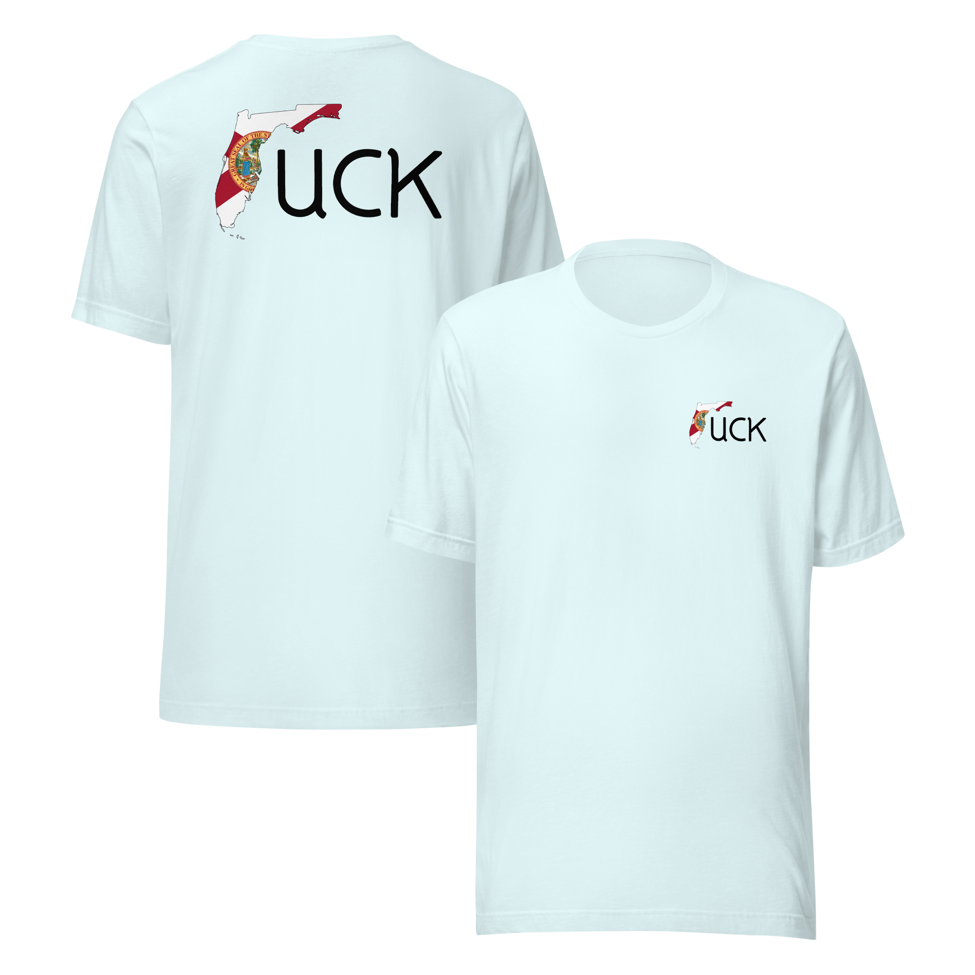 Original UCK t-shirt - Front and Back - Black Font