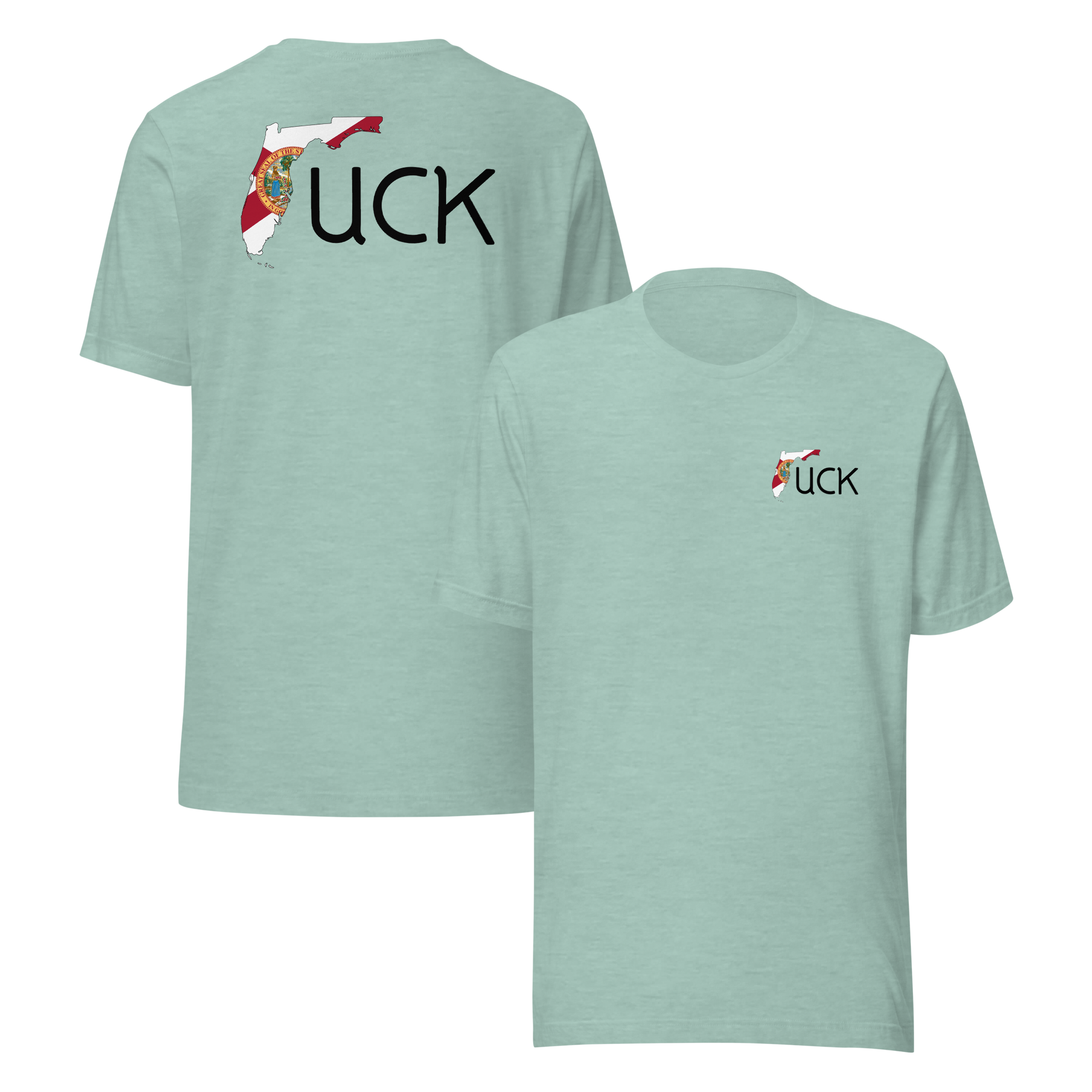 Original UCK t-shirt - Front and Back - Black Font