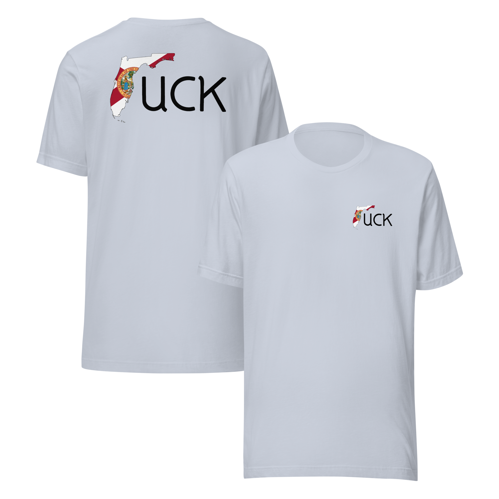 Original UCK t-shirt - Front and Back - Black Font