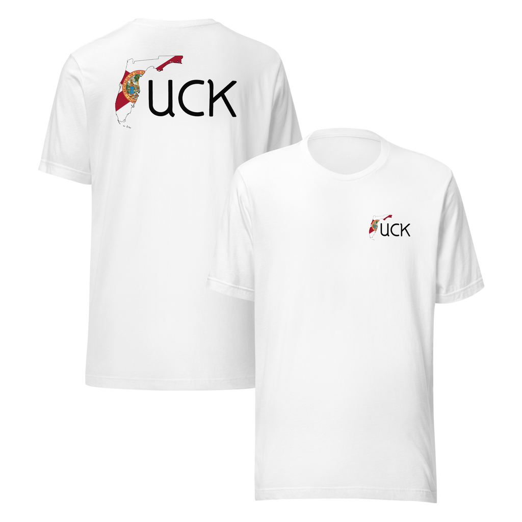 Original UCK t-shirt - Front and Back - Black Font